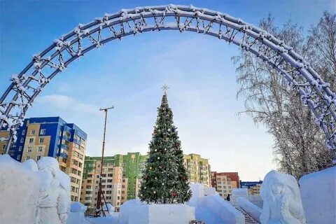 Бердск новогодний