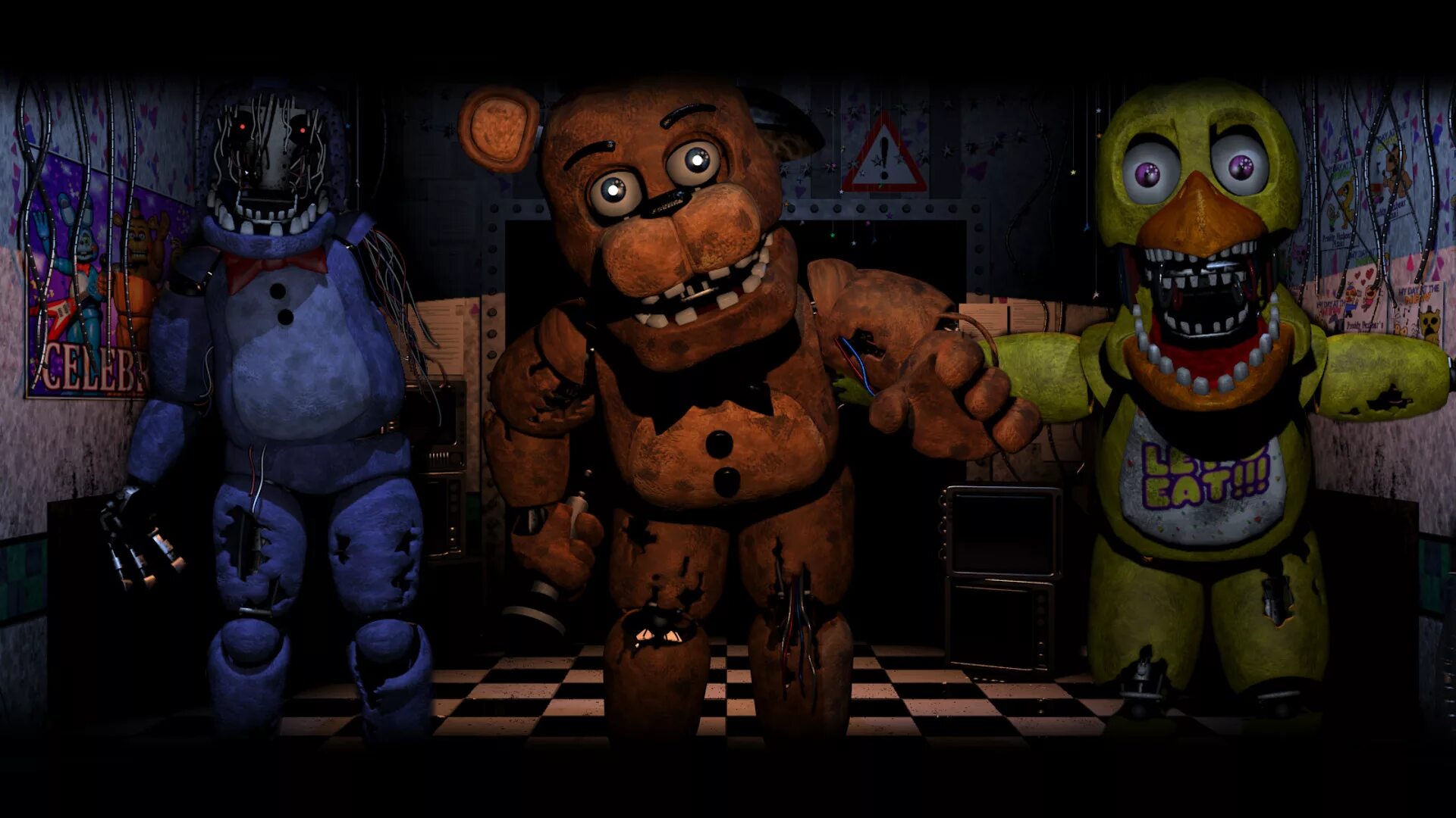 Пять ночей с Фредди 2 Олд АНИМАТРОНИКИ. Фиве Нигхт АТ Фредди. FNAF 2 Олд Фредди. Фредди ФНАФ 1 И 2. Сайт 5 ночей