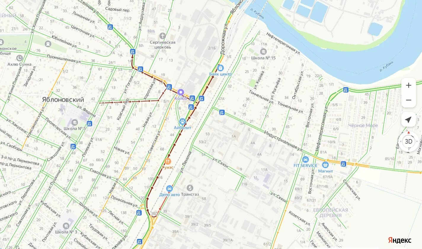 Краснодар мосты автобус. Краснодар тургеневский мост на карте. карта яблоновский адыгея. пробка на тургеневском мосту.