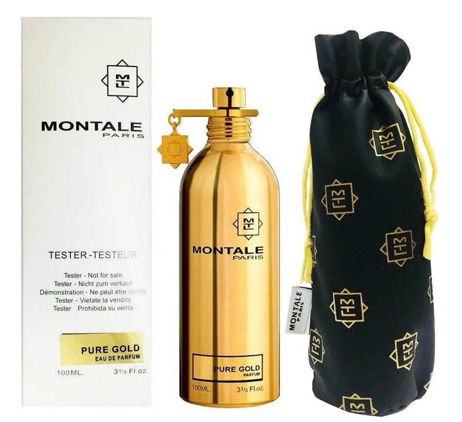 Montale gold. Монталь Голд духи женские. Монталь Пур Голд. Женские духи Montale Tester. Парфюмерная вода Montale "Pure Gold", 100 ml.