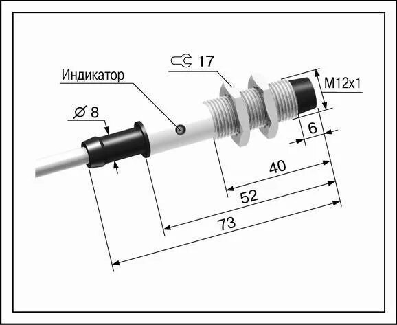 Вб 2.12 м. ВБ2.12М.73.4.1.1.Z. Выключатель бесконтактный индуктивный ВБ2.12М.73.4.1.1.Z. Датчик индуктивный ВБ2.12М.55.4.2.1.К. Датчик ВБ 2.12М.55.4.5.1.К.