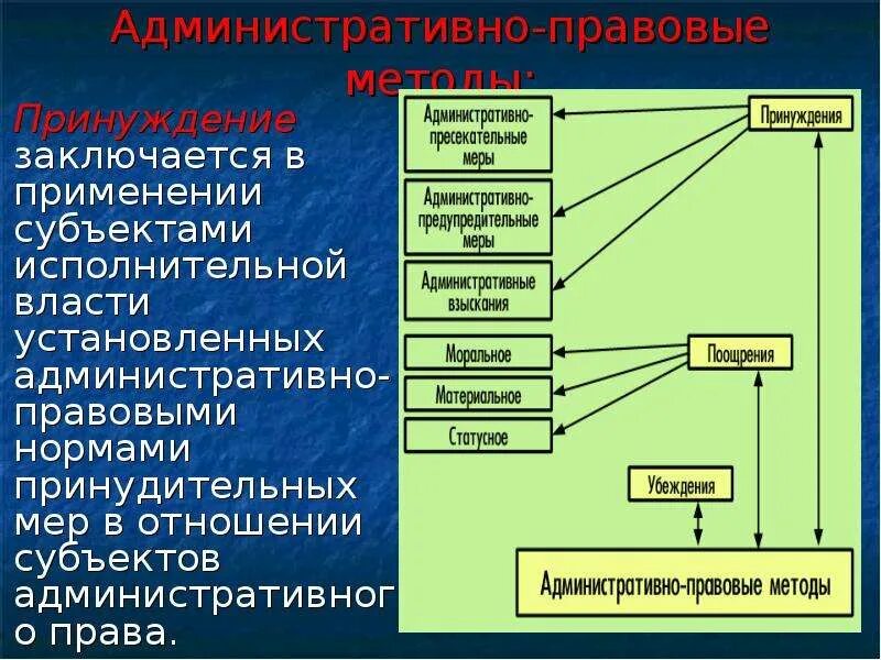 Система исполнительной власти административное право. Субъекты административного принуждения. Субъекты применения мер административного принуждения. Меры принуждения исполнительной власти. Метод принуждения в административном праве.