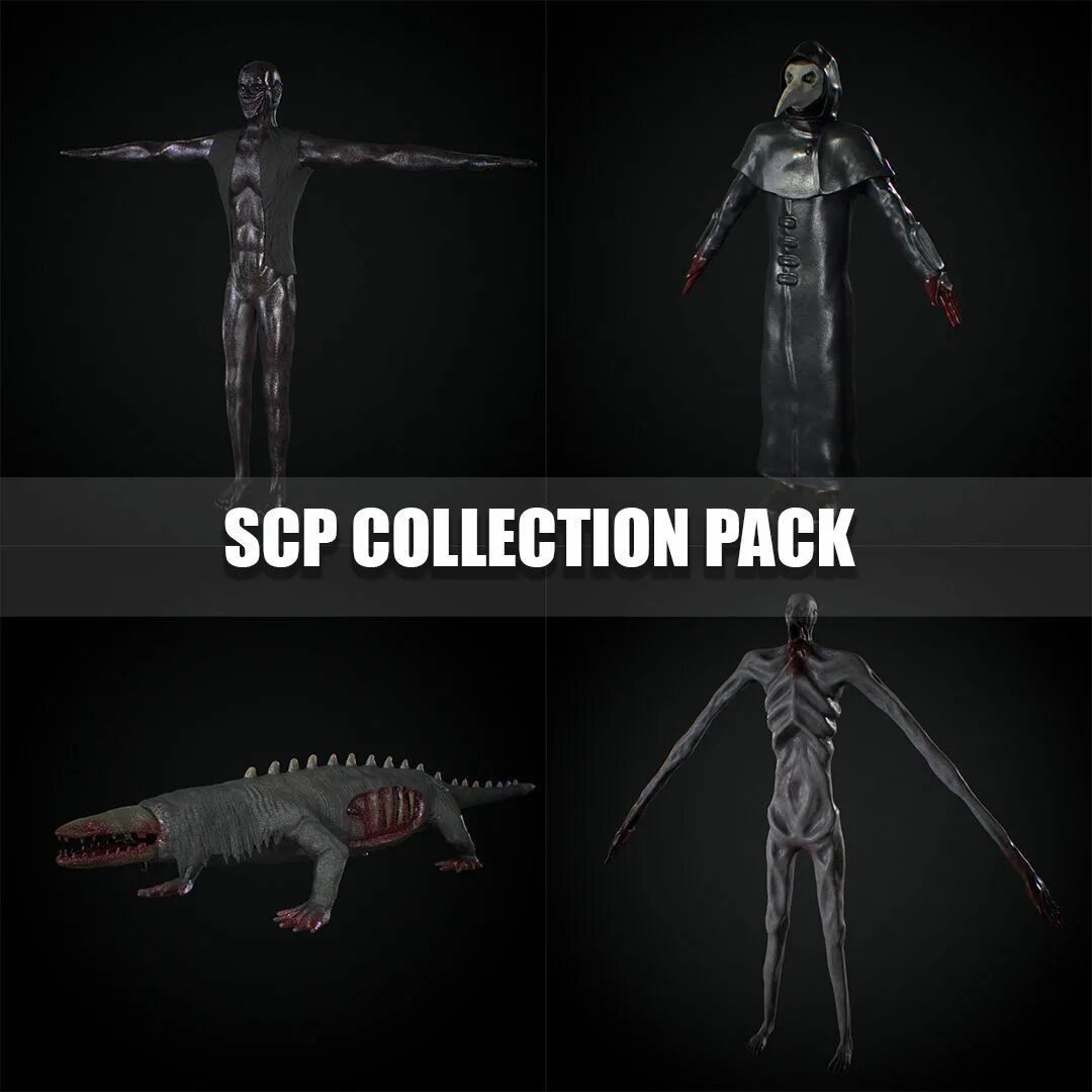 Scp 3d model. СЦП 3.