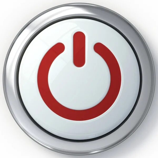 Hold down the power button