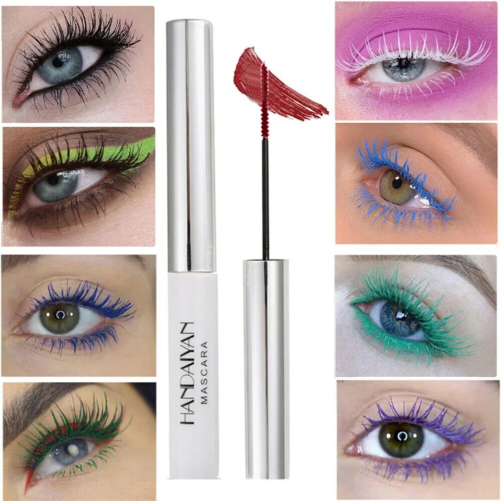 Colored mascara