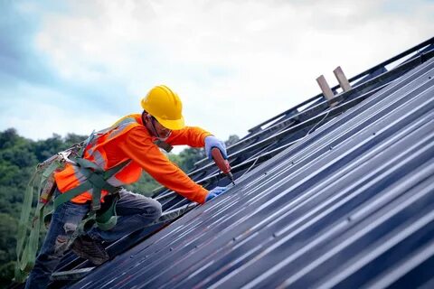 Roofing work