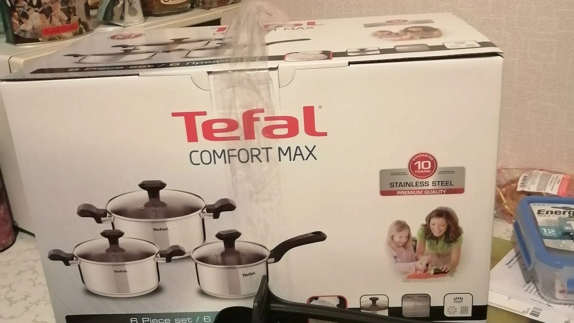 набор посуды tefal comfort max 7предметов (g726s774). набор посуды tefal c973s674 comfort max. набор посуды tefal opti space g721sd74. набор посуды tefal comfort max 6 пр. набор посуды (нержавейка) tefal comfort max set 11шт.