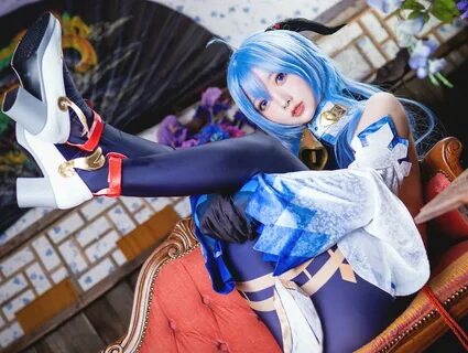 Ganyu genshin cosplay