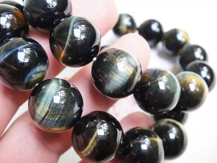 Blue Tigers Eye Crystal 0.75 2 Tumbled Stone Etsy