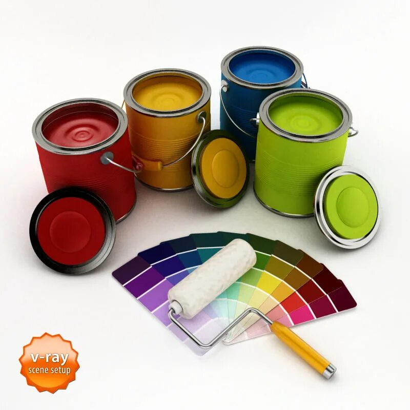 Modeling paints