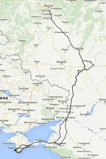 Карта поезда москва симферополь