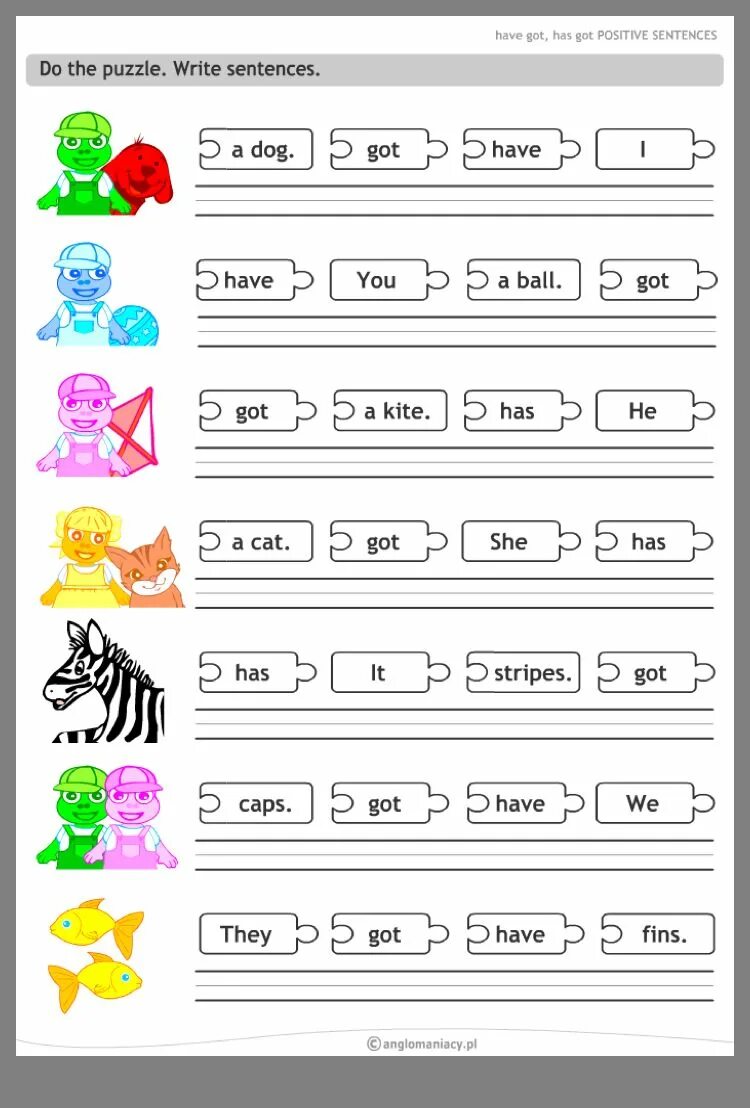 Have got has got вопросы Worksheets. Английский для дошкольников have got. Have got has got Worksheets. Глагол have Worksheets. Have got activities