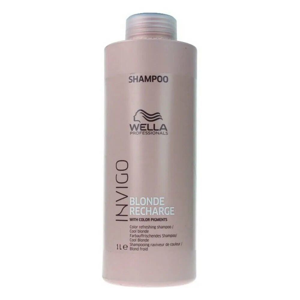 Blonde shampoo. Шампунь Wella professional 1000ml. Wella professional шампунь Invigo 1000мл. Wella Invigo blonde Recharge. Wella blonde Recharge шампунь.