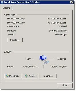 Connection status