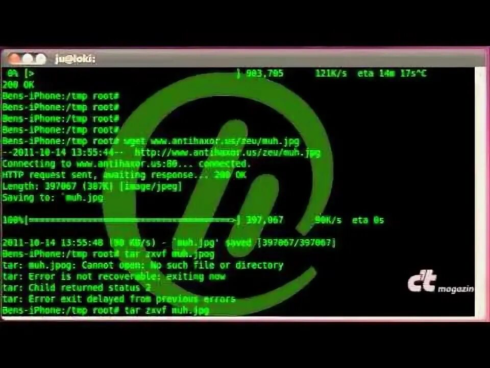 Tar error is not recoverable exiting now. Tar error is not recoverable exiting now