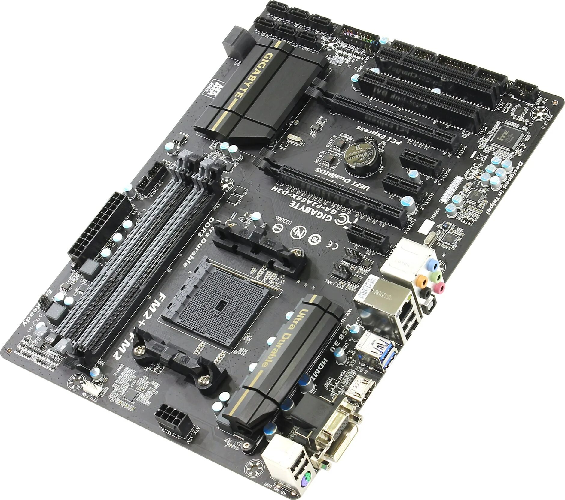 Gigabyte ga-f2a88x-d3h. Материнская плата гигабайт fm2 Plus fm2. Ga-f2a88xm-d3h. Ga-a2-a88x-d3hp Rear Plate.