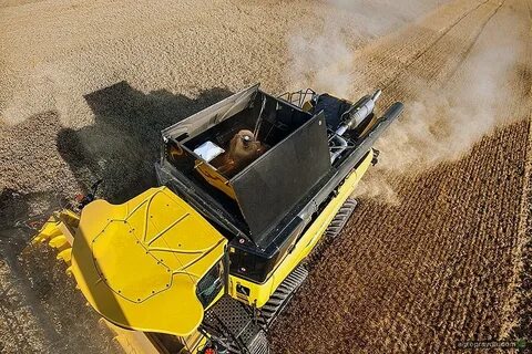 Объем бункера комбайна
