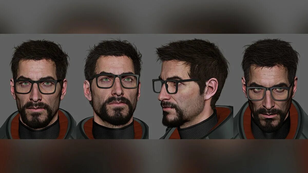 Модель Гордона Фримена в half Life 2. Халф лайф алекс мод