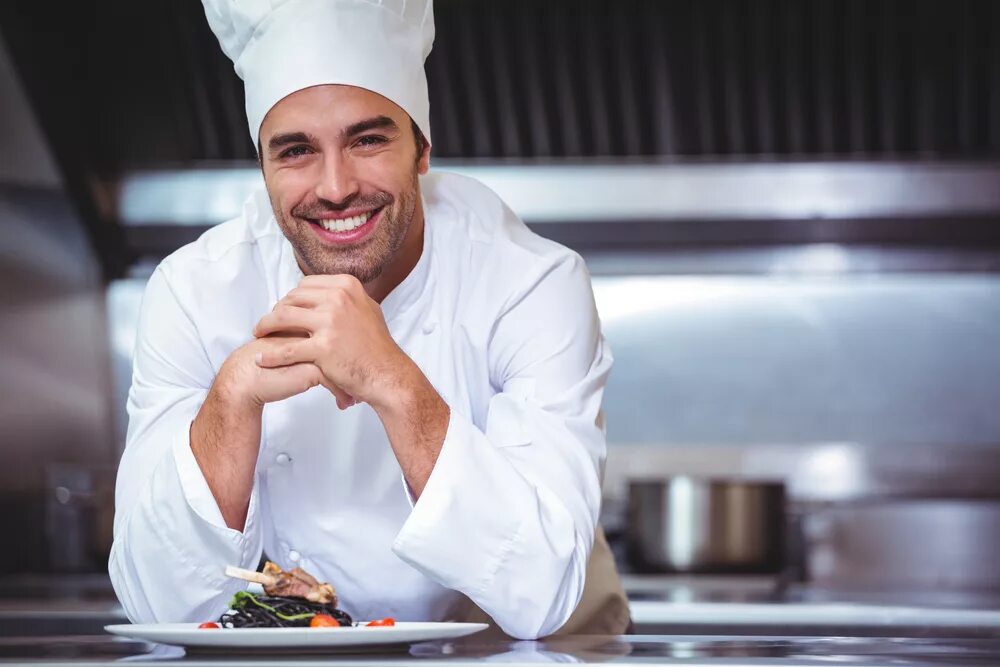 The chef cook