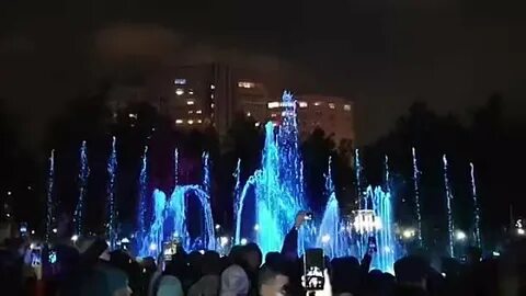Открытие фонтана в новосибирске