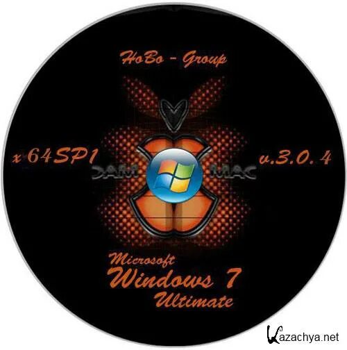 Windows 7 Ultimate x86/x64 sp1 by Hobo-Group v.3.2.4 (2012) русский. X86 logo. By1-86. 7 sp1 ultimate x86 x64