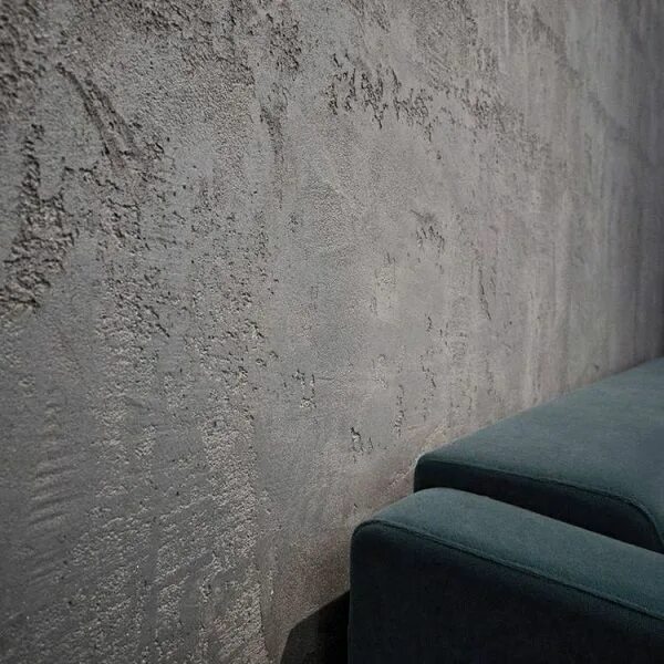Интерьер стена фактурный штукатурка Decorazza Art Beton / Декоразза Арт Бетон декоративное фактурное покрытие с эффе