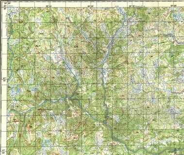 Атлас топографическая карта