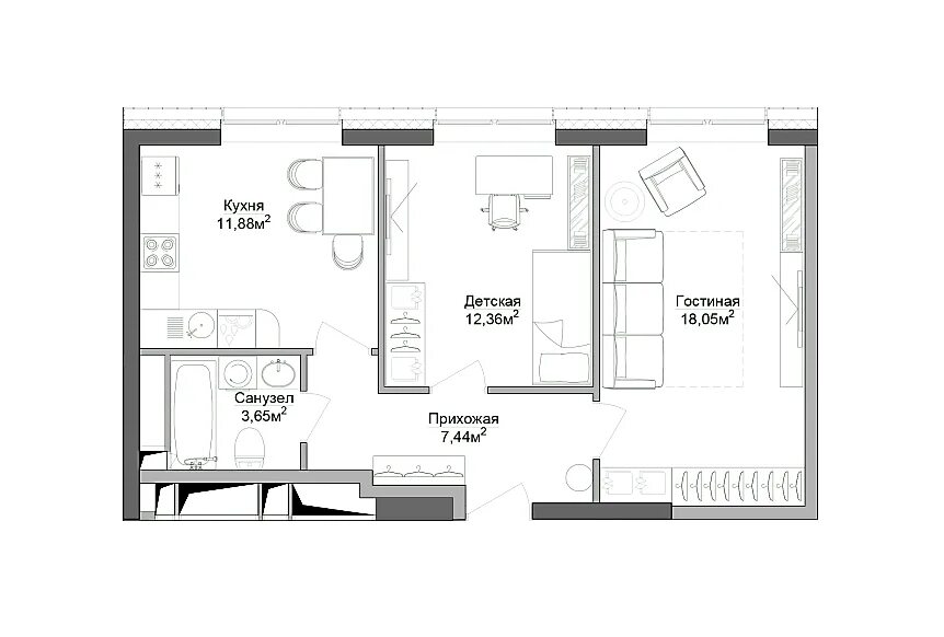 План 2 комнатной квартиры. Планировка 2х комнатной квартиры. План проект двухкомнатной квартиры. Современная планировка квартир 2 комнатных.