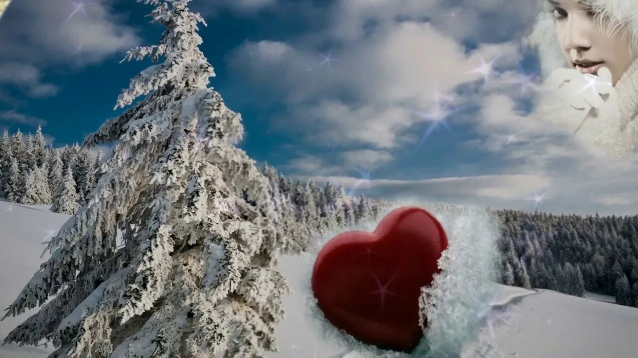 Сердце на снегу. Музыкальная зима. Магомаев сердце на снегу
