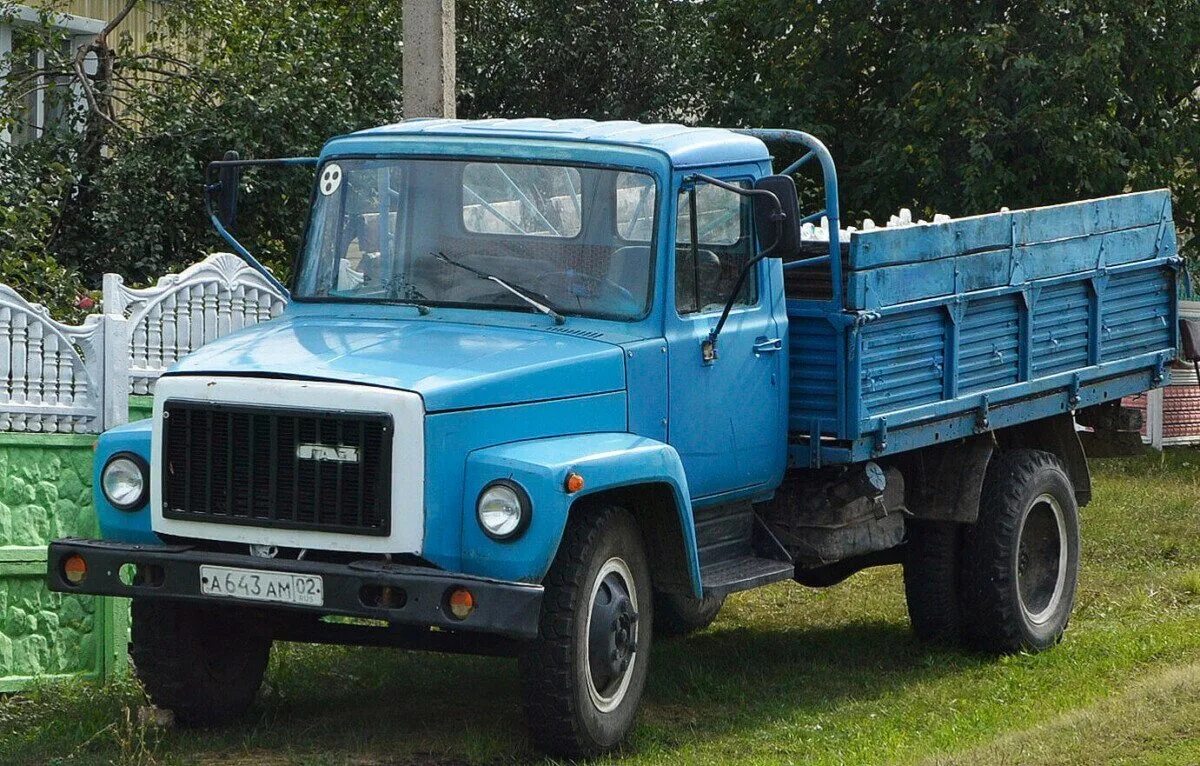 ГАЗ 3307 бортовой самосвал