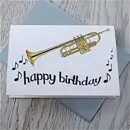 Песня на день рождения 14 лет. С днем рождения труба. Happy Birthday Trumpet. Happy Birthday Trump. С днём рождения тромбонист.