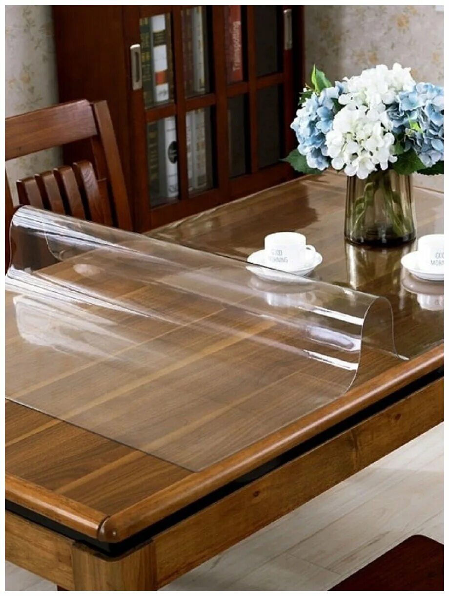 прозрачная скатерть "мягкое стекло 3в1". скатерть прозрачная с печатью пвх "жидкое стекло" 0,8х1. силиконовое покрытие на стол. скатерть прозрачная"жидкое стекло" (80*120см. скатерть прозрачная с печатью пвх "жидкое стекло" 0,8х1.