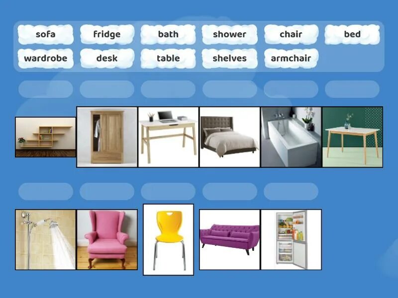 Go Getter 2 Elena's Room. Go Getter 3 0.2. Armchair Bath Bed Chair Desk Fridge Shelves Shower Sofa Table Wardrobe. Furniture go Getter 2. Go getter 4 unit 4 wordwall