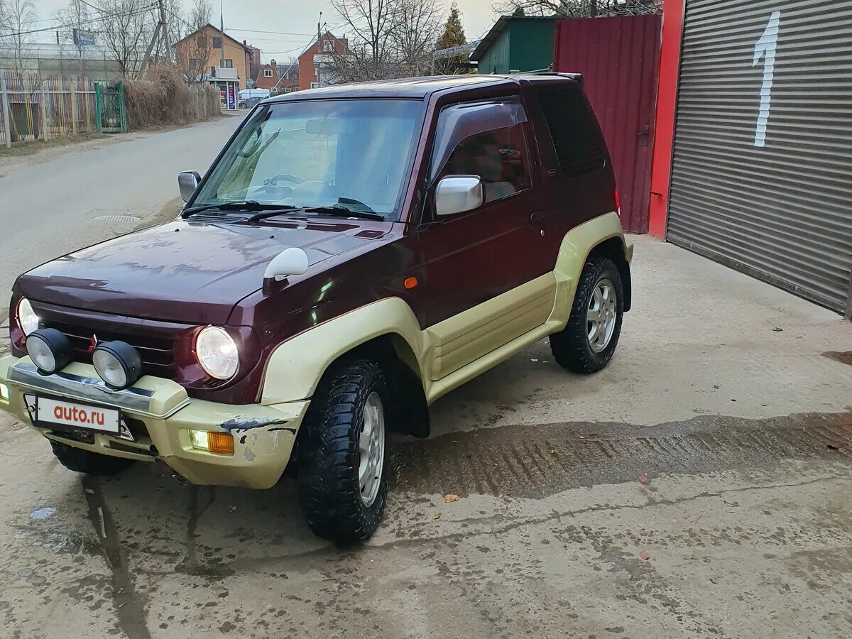 Mitsubishi junior. Паджеро Джуниор 1997. Мицубиси Паджеро Джуниор 1997. Mitsubishi Pajero Junior 1995. Митсубиси Паджеро Юниор 1997.