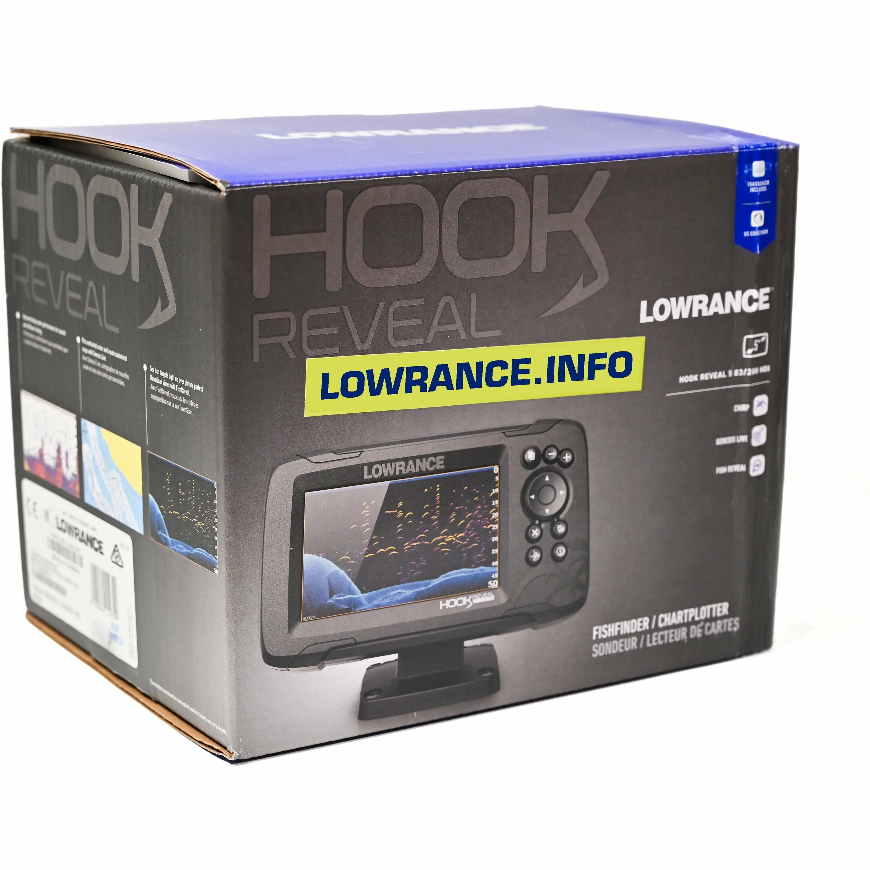 Lowrance hook reveal row. Lowrance Hook Reveal 5 купить.