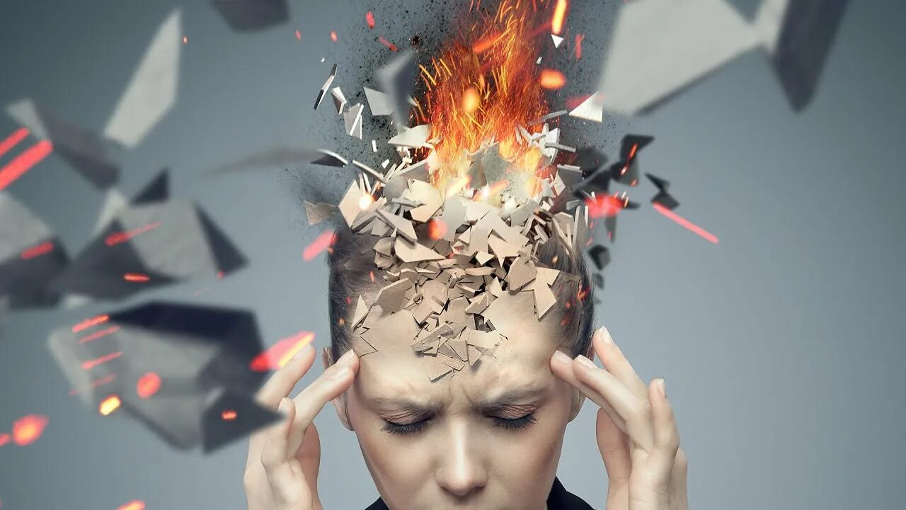 Жизнь в голове. Плохие мысли. Мозг кипит. Креативный мозг. Креативное мышление.