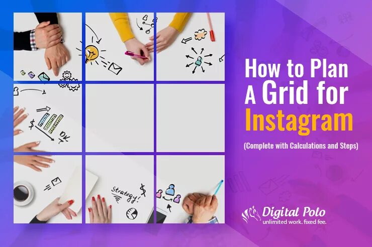 Grids for instagram. Instagram grid. how to plan. instagram grid pattern.