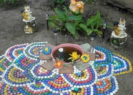 Пластиковые крышки для сада