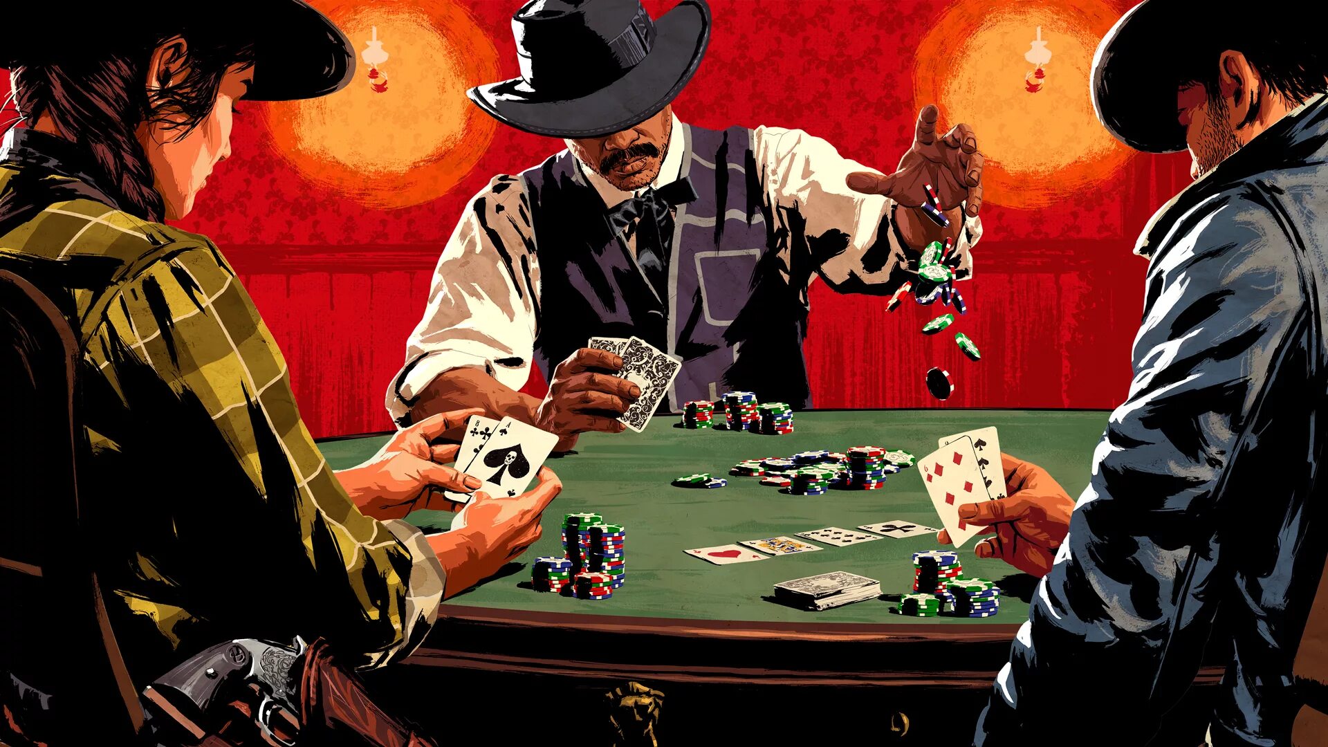 Painting играть. Red Dead Redemption Покер. Red Dead Redemption 2 Poker. Энди Томас картины дикий Запад Покер. Игральные карты Red Dead Redemption 2.