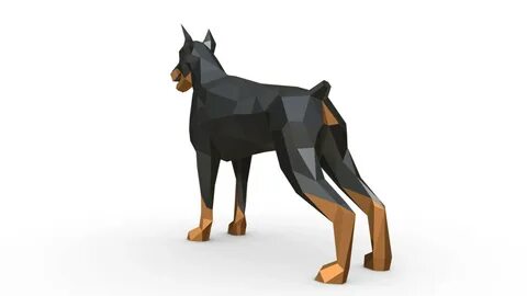 Dobermans 3d