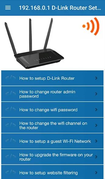 Setting up routers