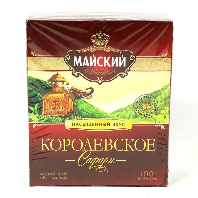 Королевское госп. Майский чай Королевское сафари. 4607051150355 Чай Майский Королевское сафари черный 100пак. Чай Майский Королевское сафари 100 п. Чай Майский 25 пак Королевский сафари черный.