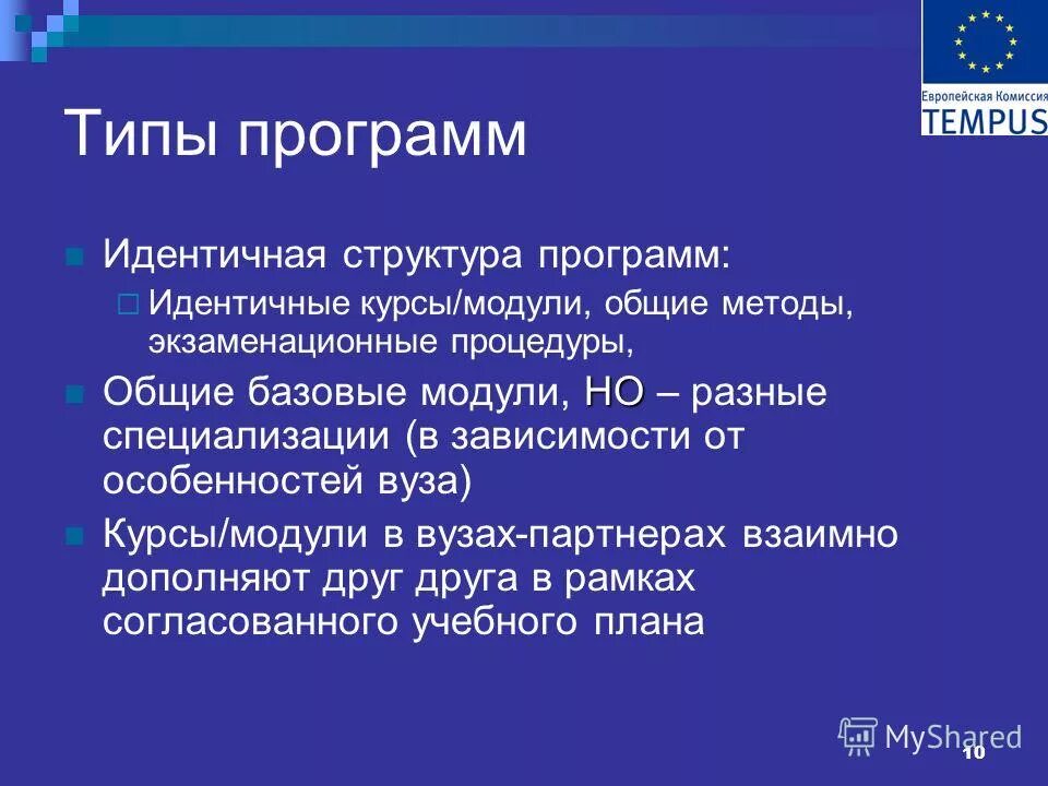 Типы программ. Типы программ
