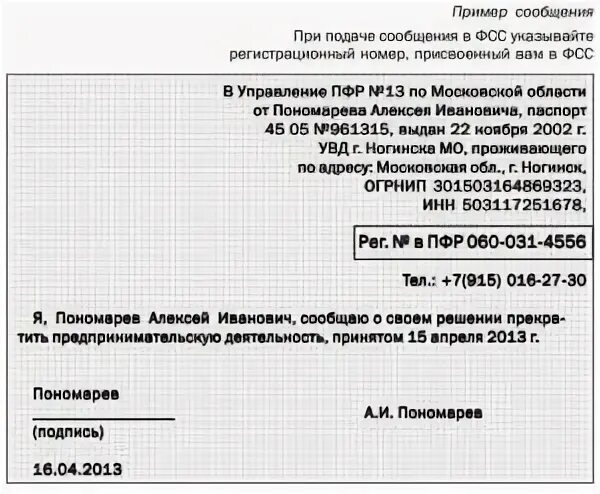 Решение индивидуального предпринимателя