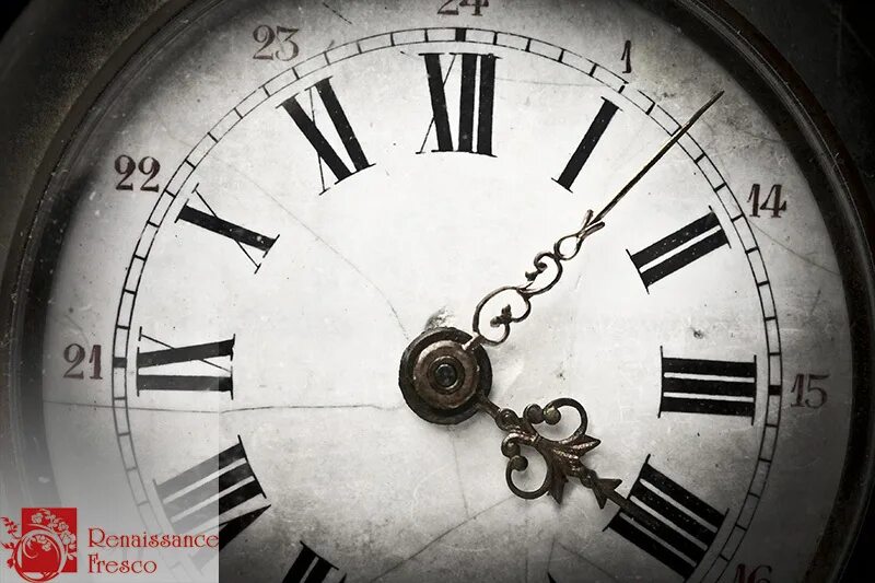It is an old clock