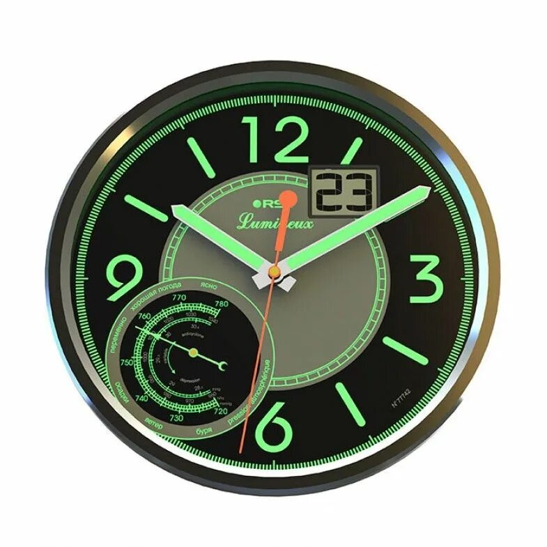Настенные часы RST lumineux 77742. Часы настенные электронные RST lumineux 77742 черный/серебристый. Настенные часы - метеостанция lumineux RST 77745. Настенные часы RST lumineux. Погодные часы