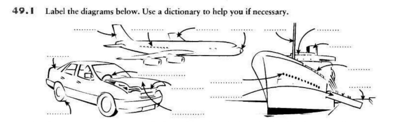 Label the diagram below use a Dictionary to help you if necessary. Use a Dictionary. Label the diagram use Dictionary to help you if necessary. Label the diagrams use Dictionary to help youu if necerssary. Use a dictionary if necessary