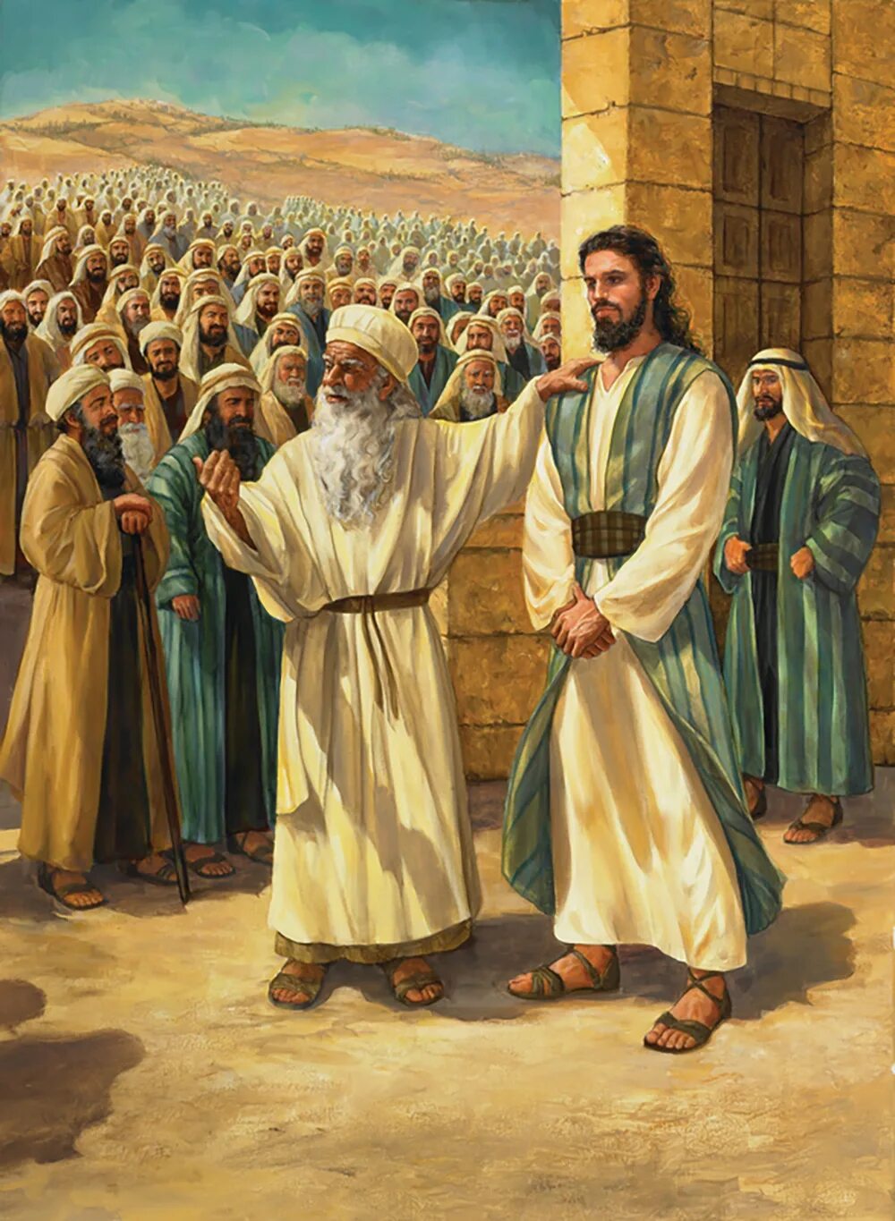 Древний 1 слушать. Саул царь Израиля. Помазание Саула на царство.