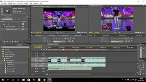Обрезать края видео premiere