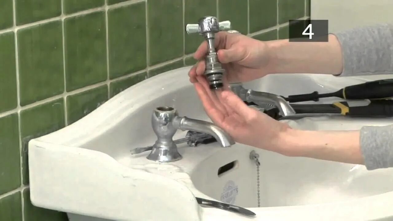 Peter how to fix the tap. Bathtub faucet leaking scene. the bathtub is leaking. while he was trying to fix the dripping tap. stuck in the washer the prank got out of control.